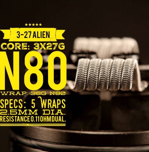 3-27 Alien Coil (2 Stück) | Tasty Ohm Coils